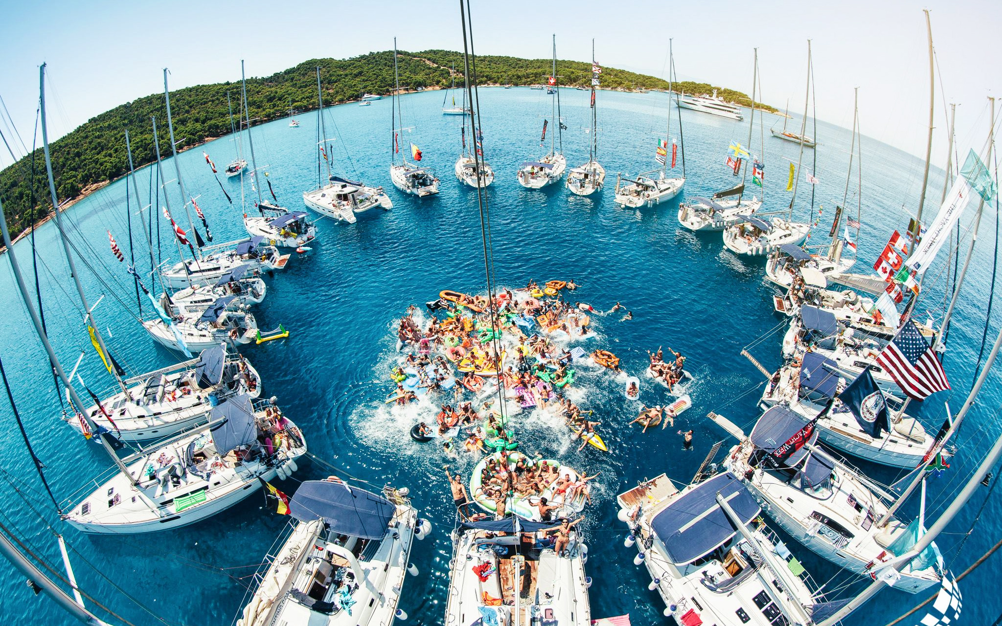 yacht party kroatien